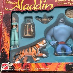 Disney Red and White Action Figures Playset